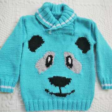 Panda Face Sweater