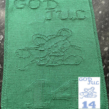 Nr. 672 14. Mouse God Jul guest towel