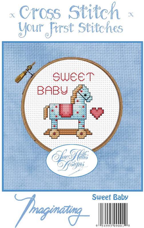 Imaginating Sweet Baby Cross Stitch Kit - 2.4in x 2.4in 