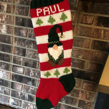 Gnome Christmas Stocking