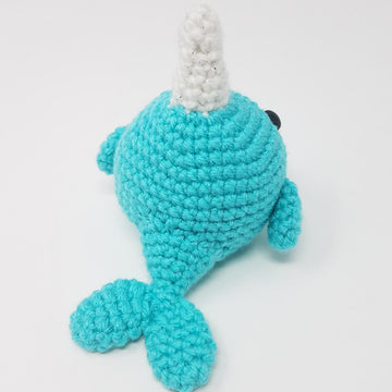 Norbert the Narwahl Amigurumi