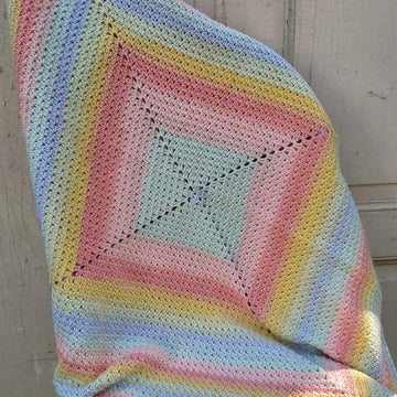 Decke "Hallo bunte Welt"