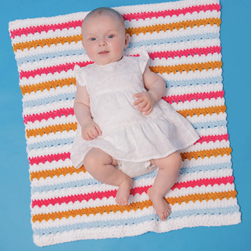Squishy Blanket - Free Crochet Pattern For Kids in Paintbox Yarns Chenille by Paintbox Yarns