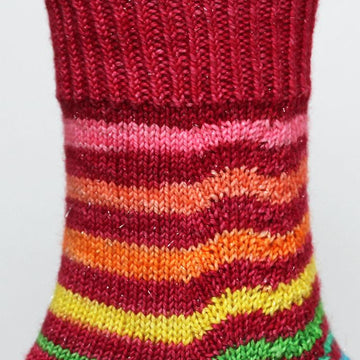 Ripple Socks - Toe Up