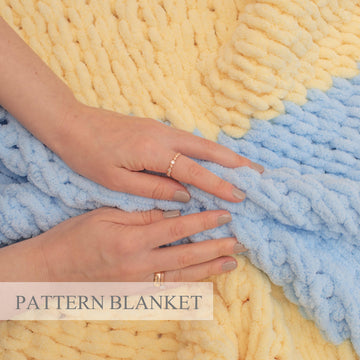 Pletenko in one side Blanket Pattern