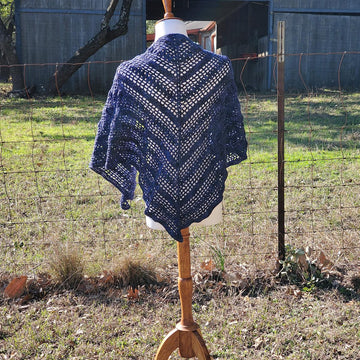 Texas Bluebonnet Shawl