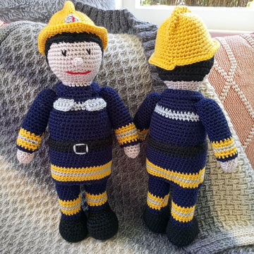 Crochet Fireman Pattern