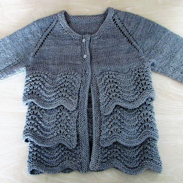 Flouncy Baby Cardigan