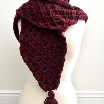 The Trellis Hooded Scarf
