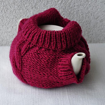 The Blue Tea Cosy knitted Pattern