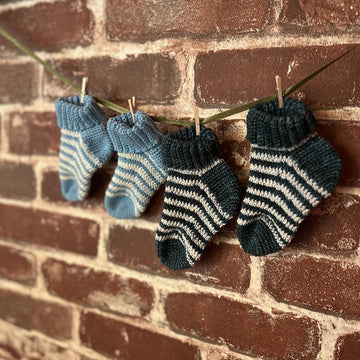 Spiral Baby Socks