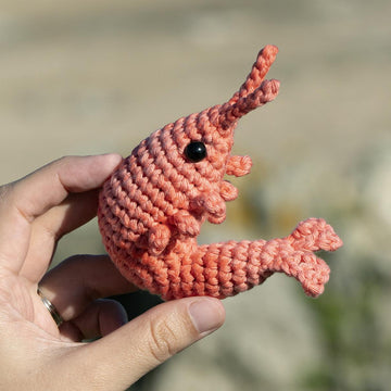 Amigurumi No-Sew Shrimp