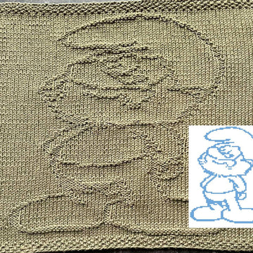 Nr. 901 Papa Smurf 89 stitches