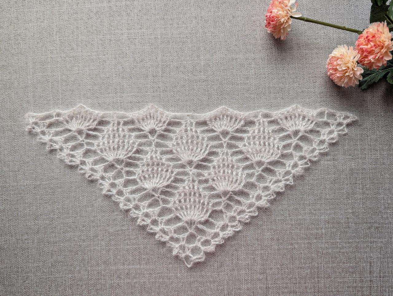 Crochet Bandana/Shawl Pattern/Chart #67