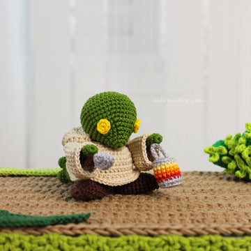 Tonberry Crochet Pattern – Chibi Hooded Creature Amigurumi (PDF)