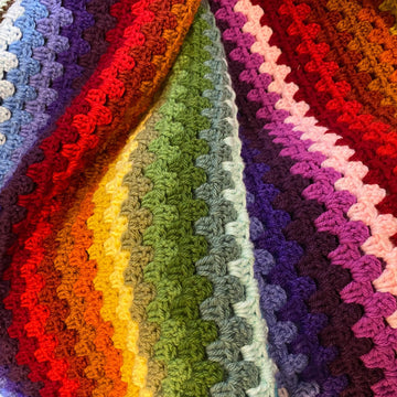 The Gradient Crochet Blanket