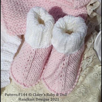 Romper & Jacket Set 16-22 inch dolls/newborn/0-3m baby
