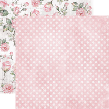 Kaisercraft Lady Like Double-Sided Cardstock 12"X12" 10/Pkg - Rose
