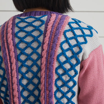 Elena Sweater & Tank Top - Knitting Pattern for Women in Debbie Bliss Railto DK