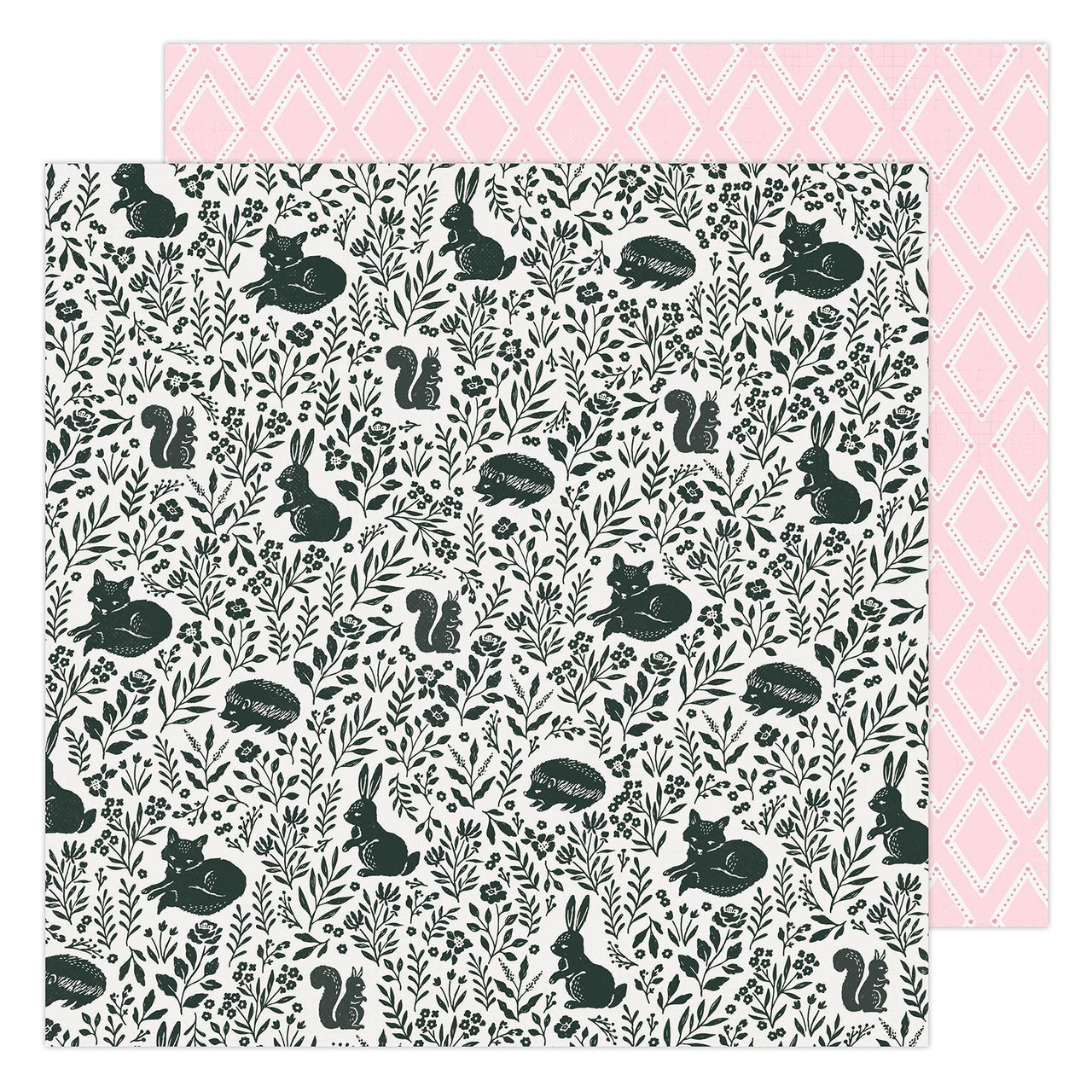 American Crafts Maggie Holmes - Garden Party Garden Friends 12"x12" Cardstock