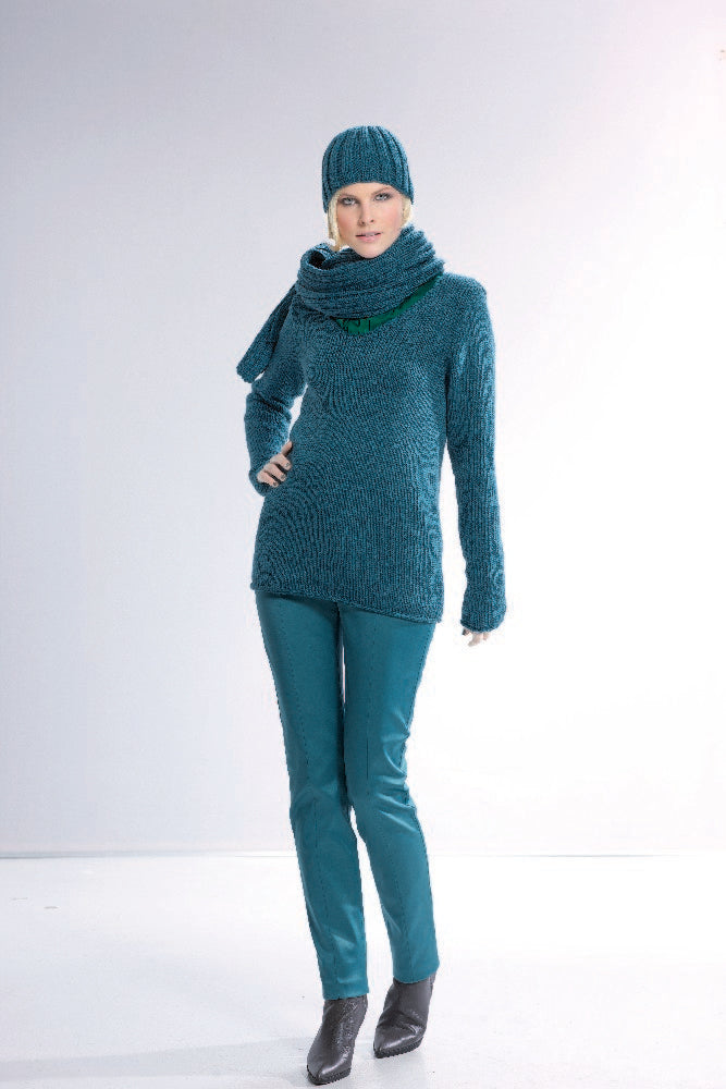 Damenpullover, Mütze & Schal in Schachenmayr Silk Wool - 1793  