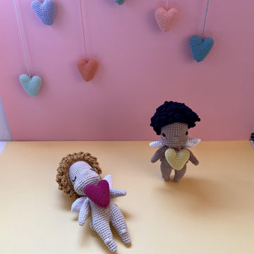Valentine the little cupid Crochet Pattern/Amigurumi