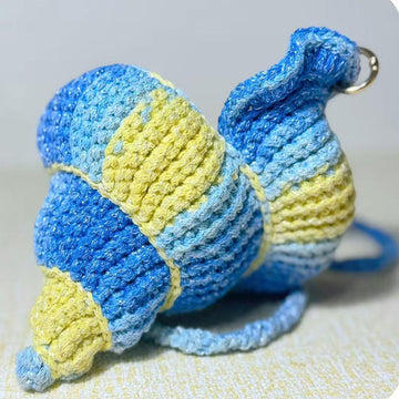 Spiral Shell Bag Crochet Pattern | Seashell Drawstring Purse