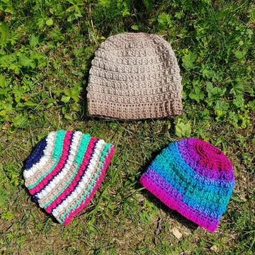 Permafrost Messy Bun Beanie