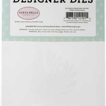 Echo Park Paper Carte Bella Dies - Blooming Branches, Oh Happy Day Spring