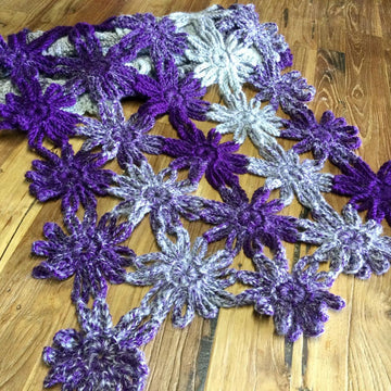 Five Day Flower Shawl