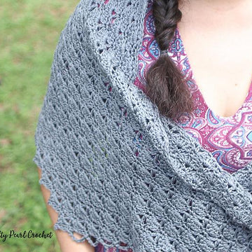 Mermaid Tears Shawl