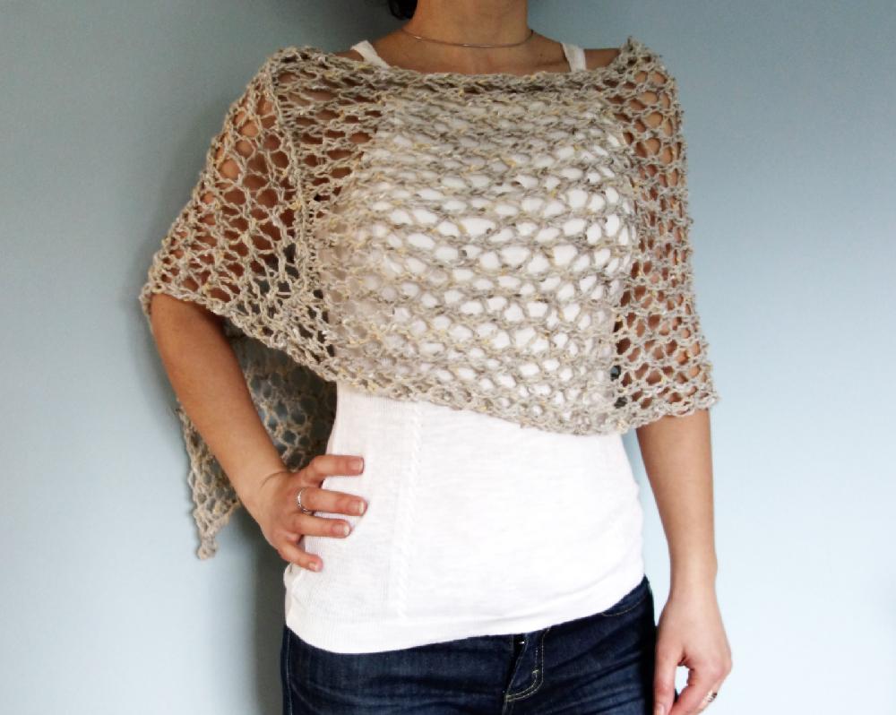 Hampton Lace Poncho