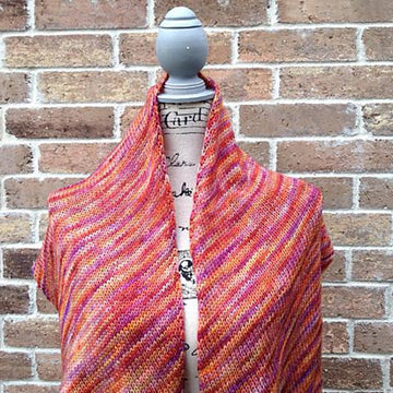 Diagonal Wrap Scarf