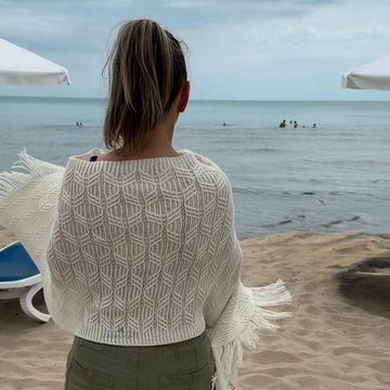 Ivory Tide Shawl