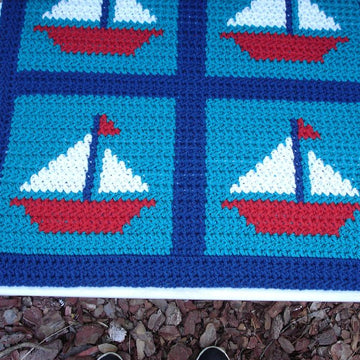 Sailboats Ahoy Afghan