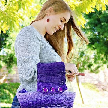 Purple Passion Project Purse