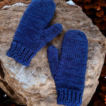 Basic 2 Needle Adult Mittens
