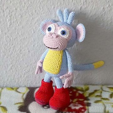Crochet Pattern Monkey with Boots