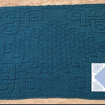 Nr. 601 – Celtic diamonds 89 stitches