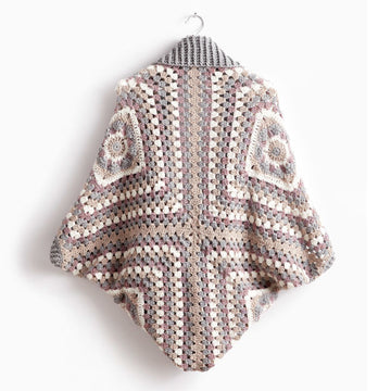 Coziest Crochet Cardigan in Patons Classic Wool Worsted - PAC0129-007903M - Downloadable PDF