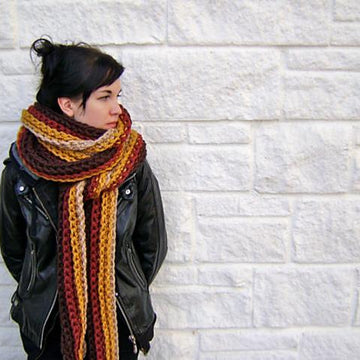 Crochet Scarf Pattern for Mile Long Scarf