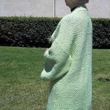 Easy Ripple Stitch Jacket