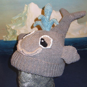 There She Blows Whale Beanie Hat