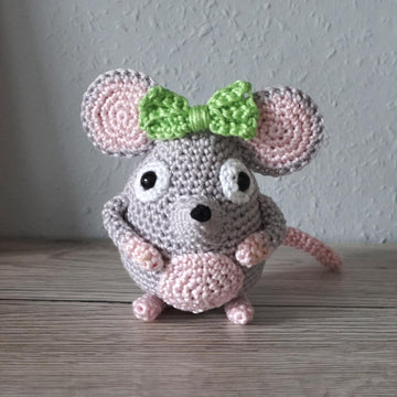 Häkelanleitung Amigurumi Mäuschen Lou