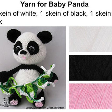Panda Amigurumi animal