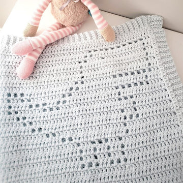 Baby T-Rex Dinosaur Filet Blanket