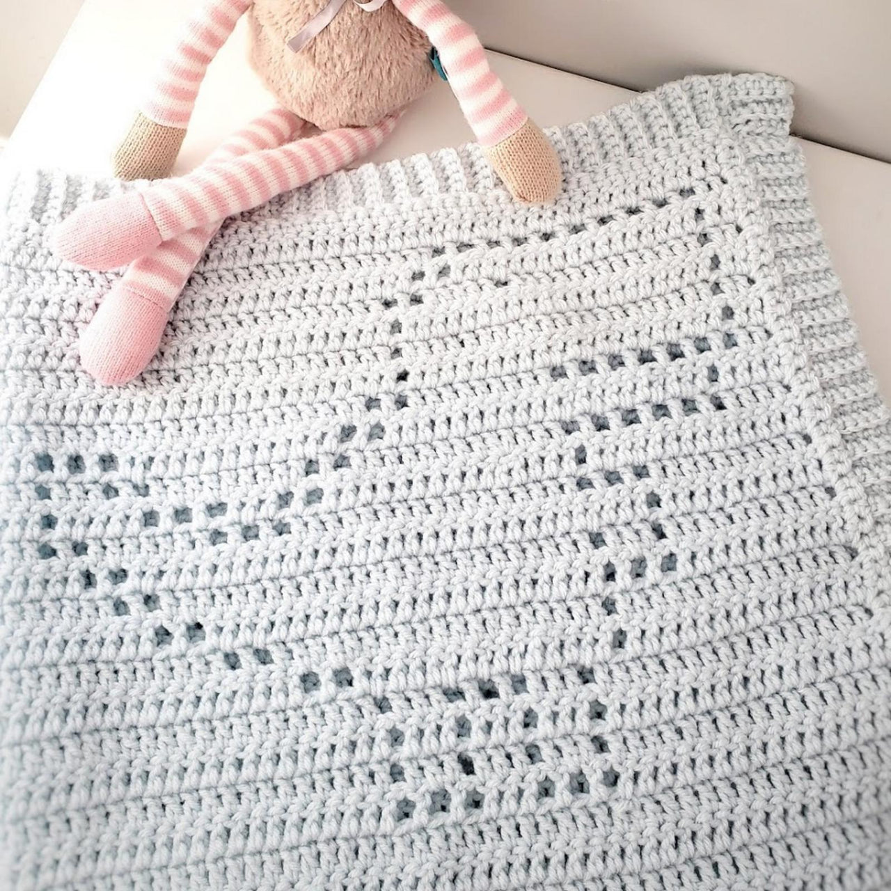 Baby T-Rex Dinosaur Filet Blanket
