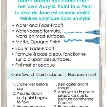 Spellbinders Jane Davenport Storytime Paint Pens 4/Pkg - Snow Queen