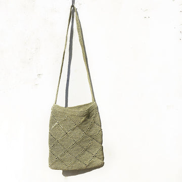 Rhombus cross body bag
