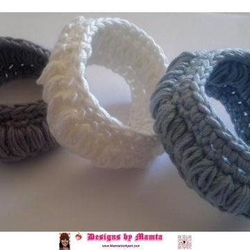 Crochet Friendship Bracelet Pattern Tyre Bangle Hippie Jewelry